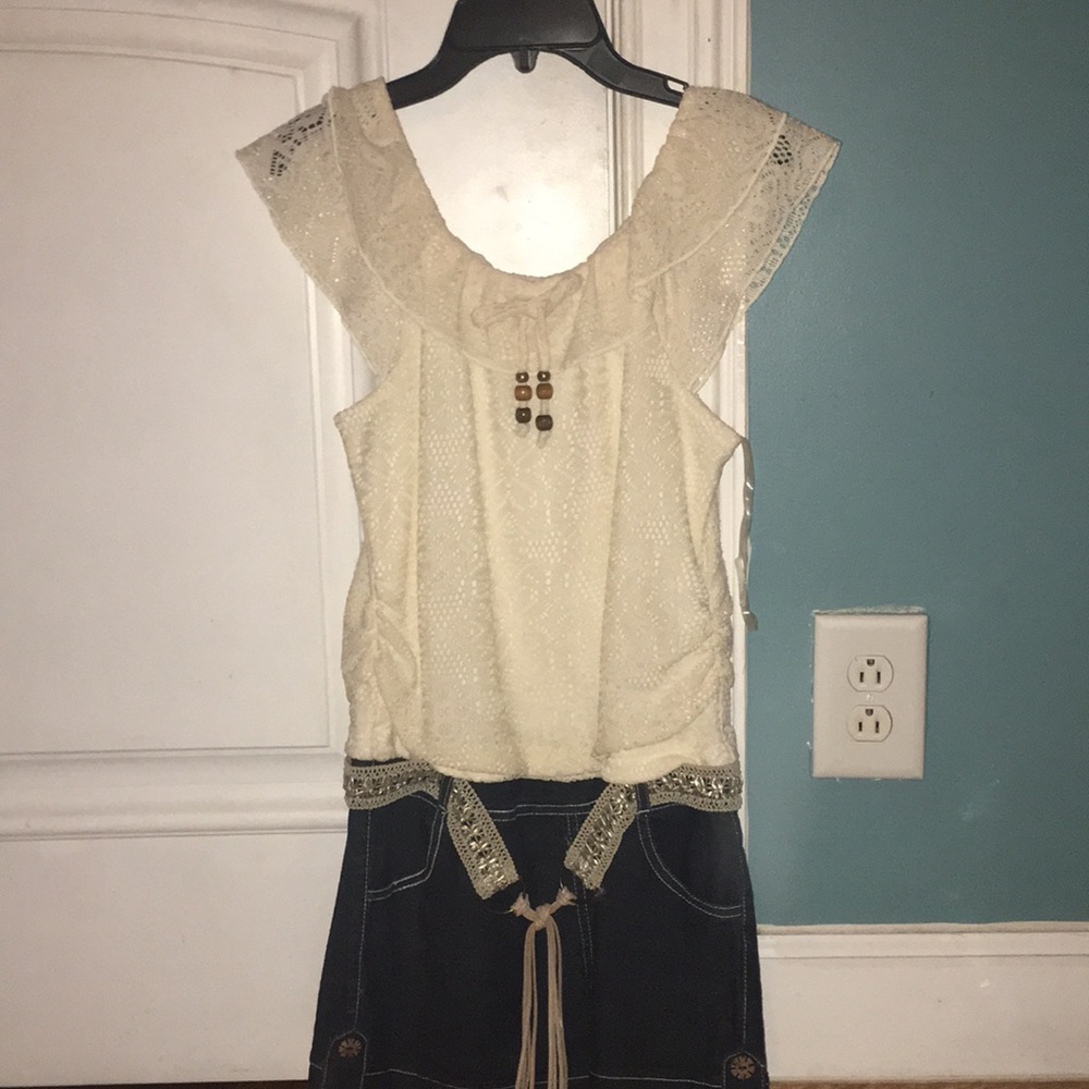 Sequin Hearts Romper